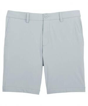 NEW SCOTT BARBER men's sono travel short in silver